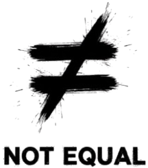 Not Equal Brand Logo